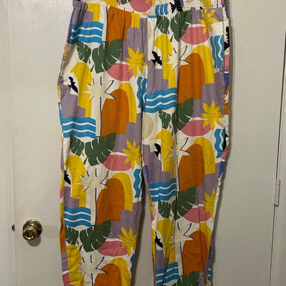 Lucy & Yak Colorful Patterned Pants - Picture 2 of 3